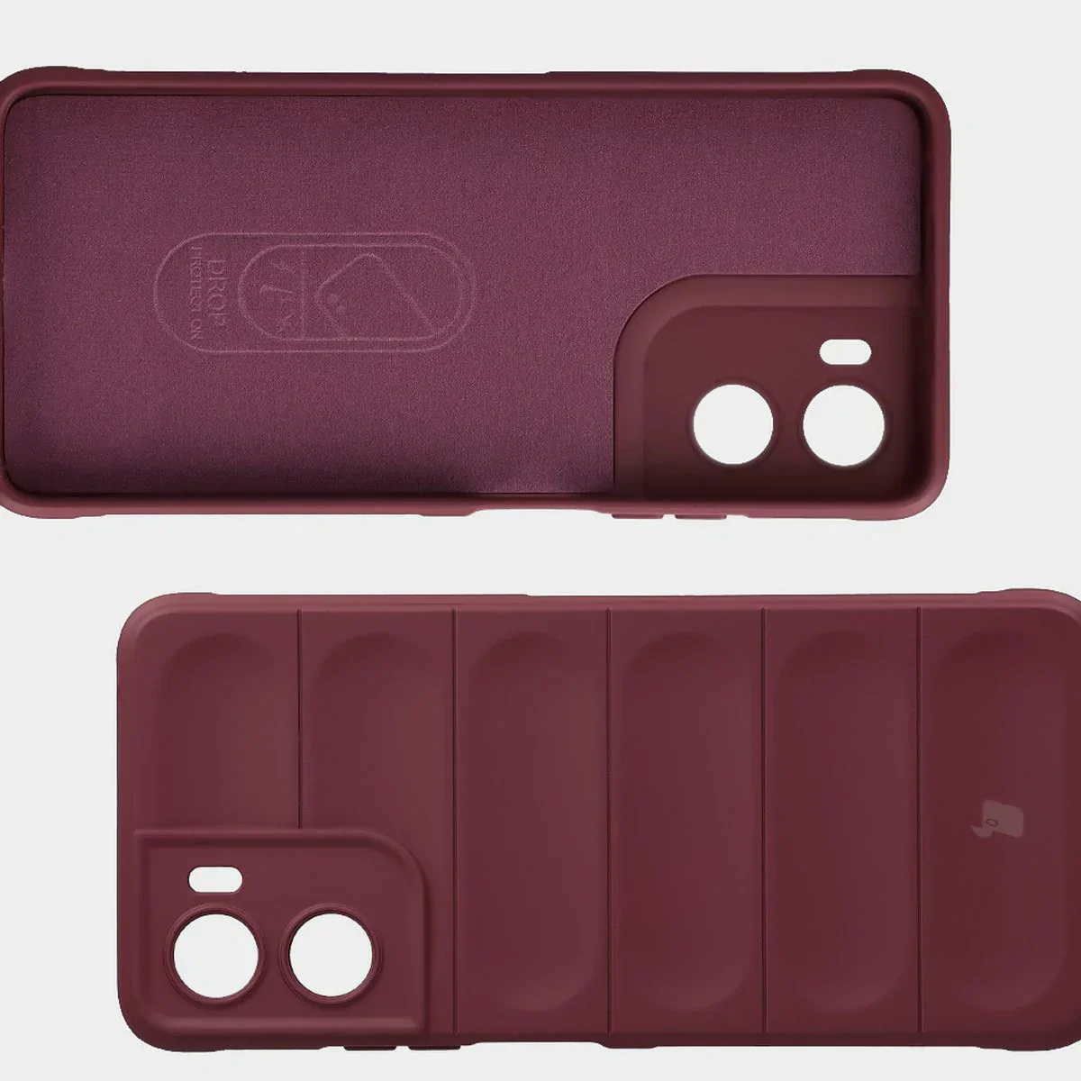 Robuste Handyhülle für Motorola Moto G06 4G / G06 Power 4G, Bizon Case Tur, Burgunderrot - Image 6