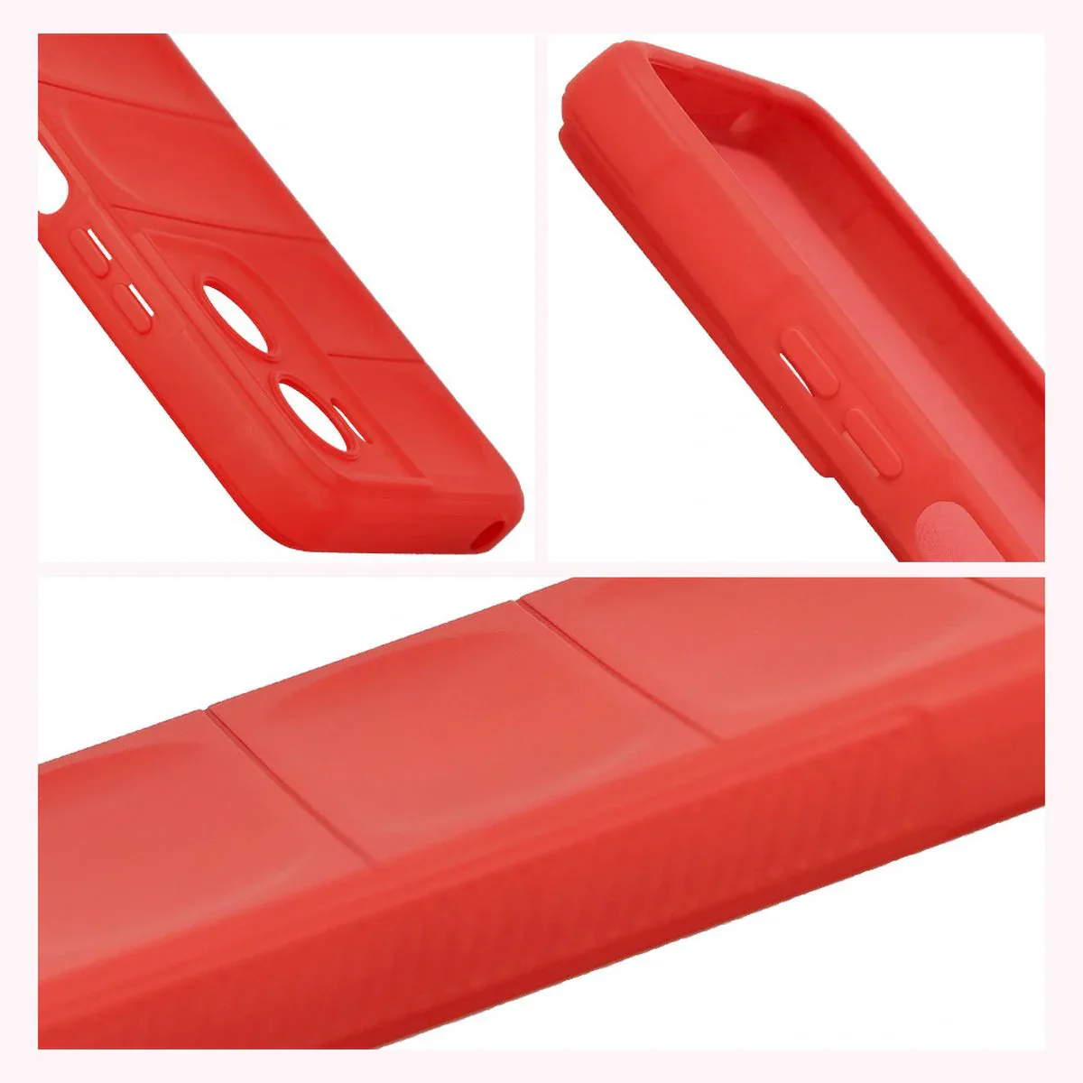 Robuste Handyhülle für Motorola Moto G06 4G / G06 Power 4G, Bizon Case Tur, Rot - Image 7