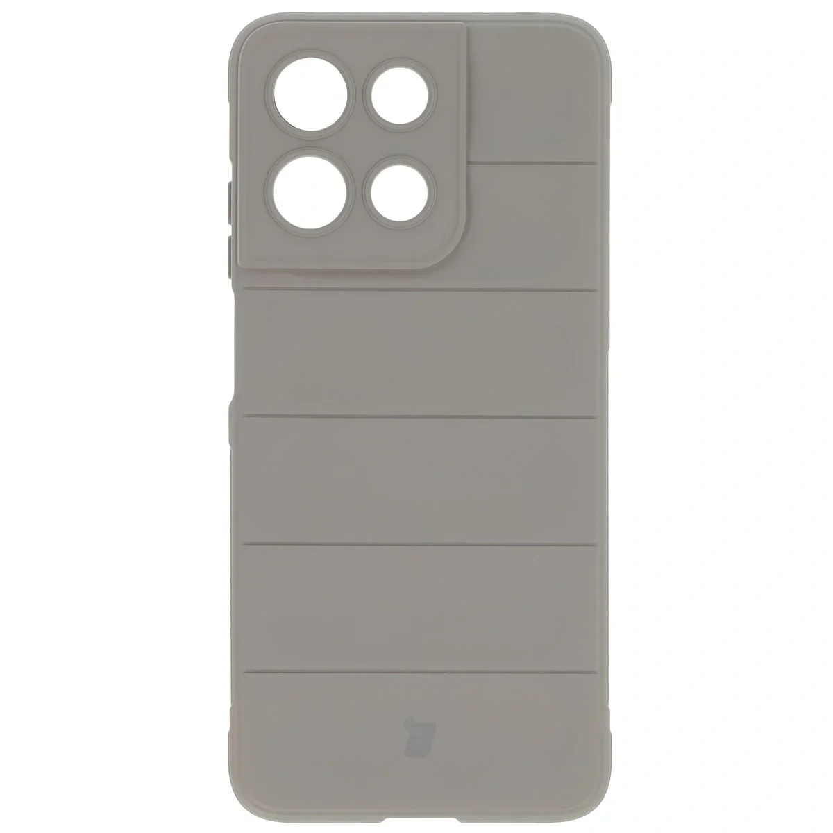 Robuste Handyhülle für Motorola Moto G15 / G15 Power, Bizon Case Tur, Hellgrau - Image 2