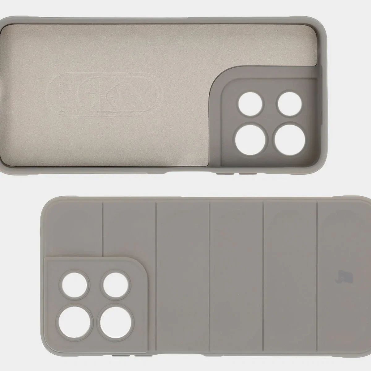 Robuste Handyhülle für Motorola Moto G15 / G15 Power, Bizon Case Tur, Hellgrau - Image 6