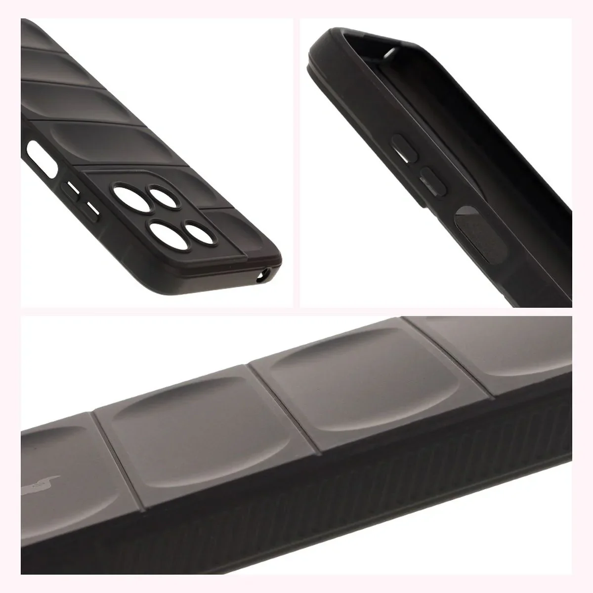 Robuste Handyhülle für Motorola Moto G15 / G15 Power, Bizon Case Tur, Schwarz - Image 7