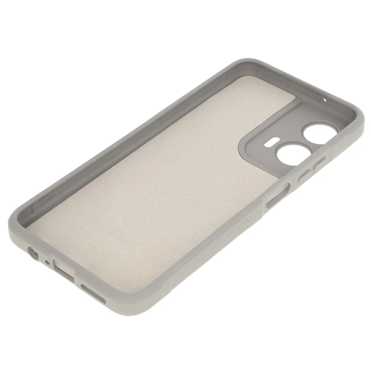Robuste Handyhülle für Motorola Moto G35 5G, Bizon Case Tur, Hellgrau - Image 4