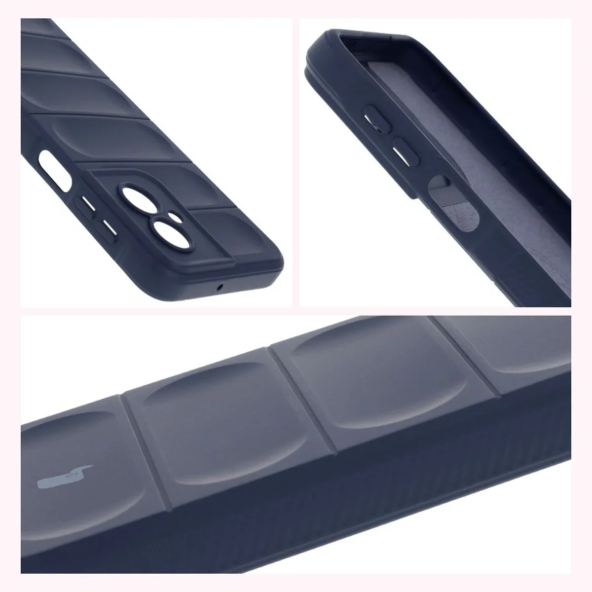 Robuste Handyhülle für Motorola Moto G55 5G, Bizon Case Tur, Dunkelblau - Image 7