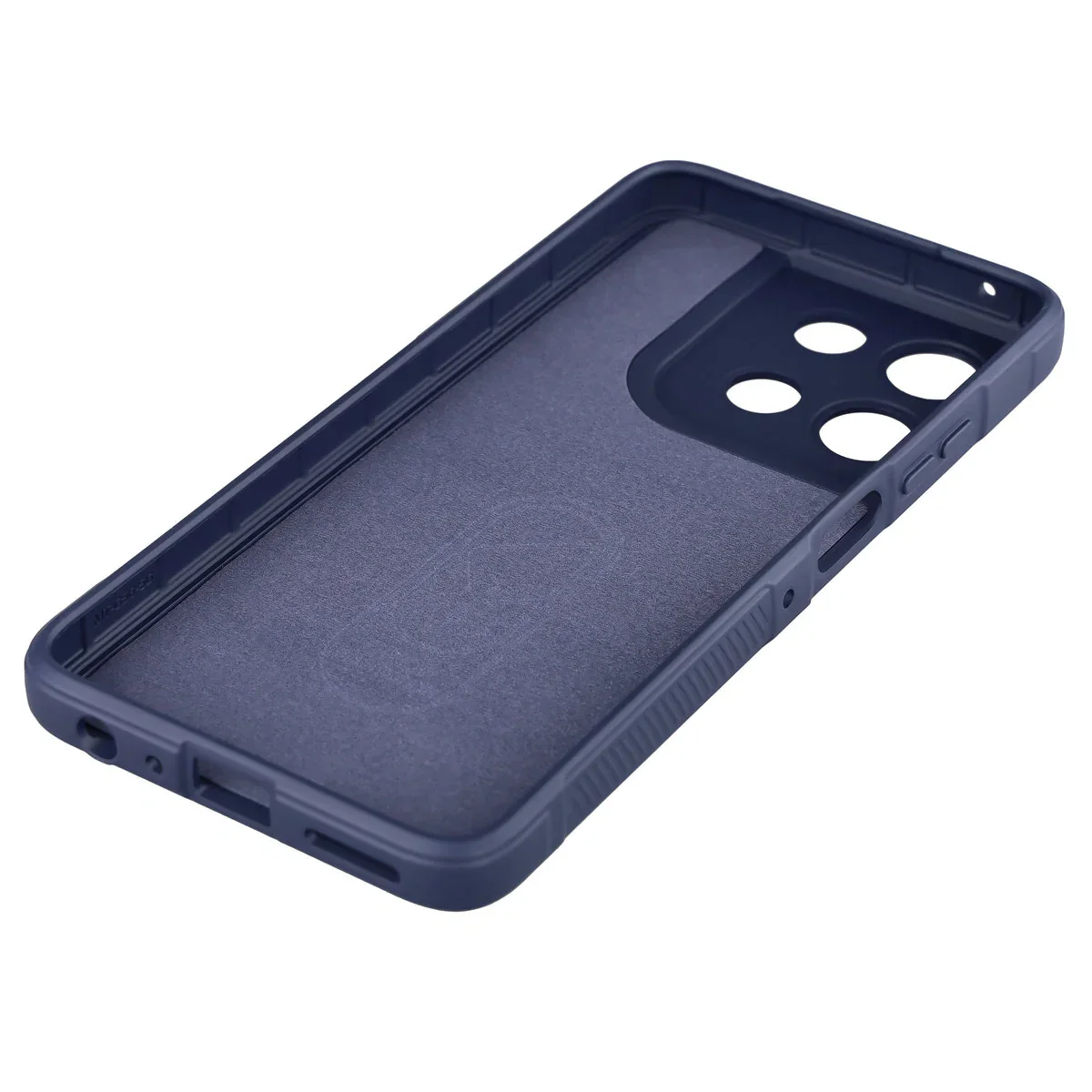 Robuste Handyhülle für Motorola Moto G56 5G, Bizon Case Tur, Dunkelblau - Image 4