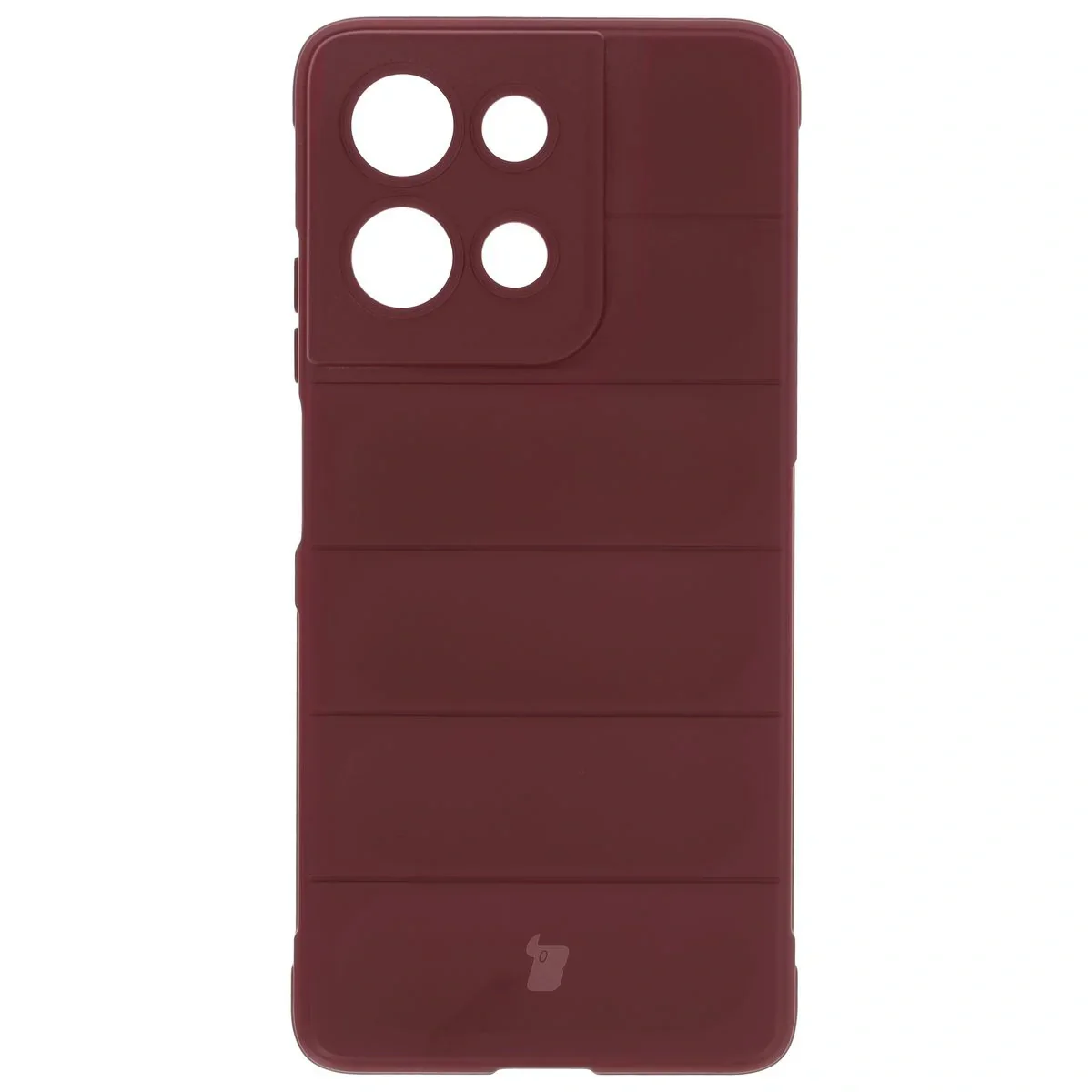 Robuste Handyhülle für Motorola Moto G75 5G, Bizon Case Tur, Burgunderrot - Image 2