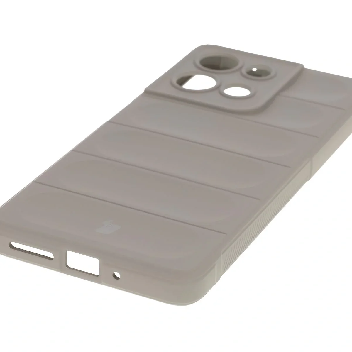 Robuste Handyhülle für Motorola Moto G75 5G, Bizon Case Tur, Hellgrau - Image 3