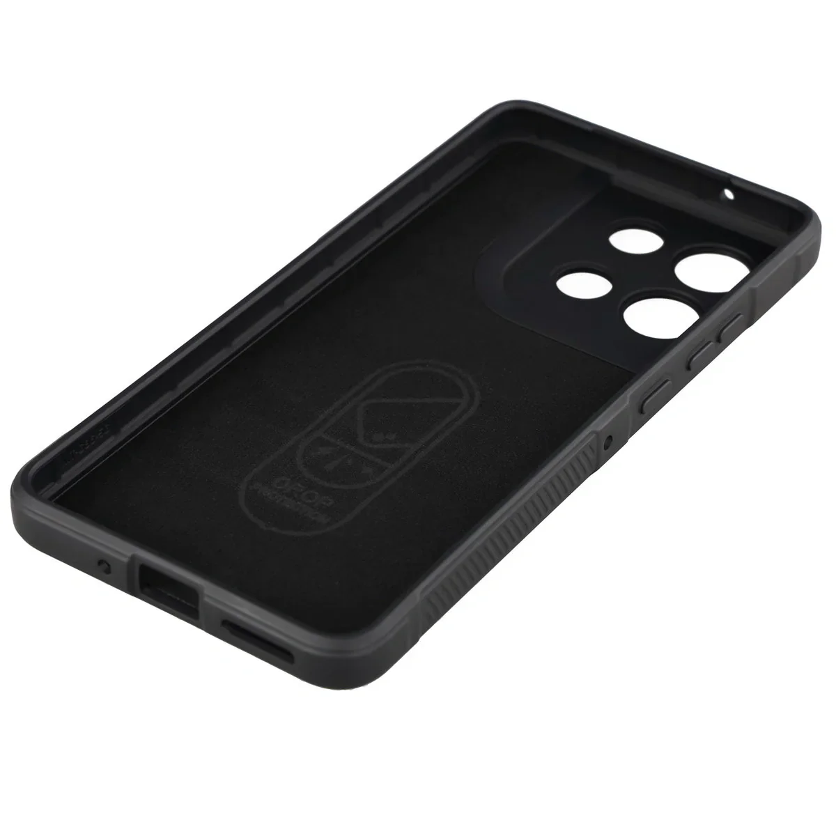 Robuste Handyhülle für Motorola Moto G86 5G, Bizon Case Tur, Schwarz - Image 4
