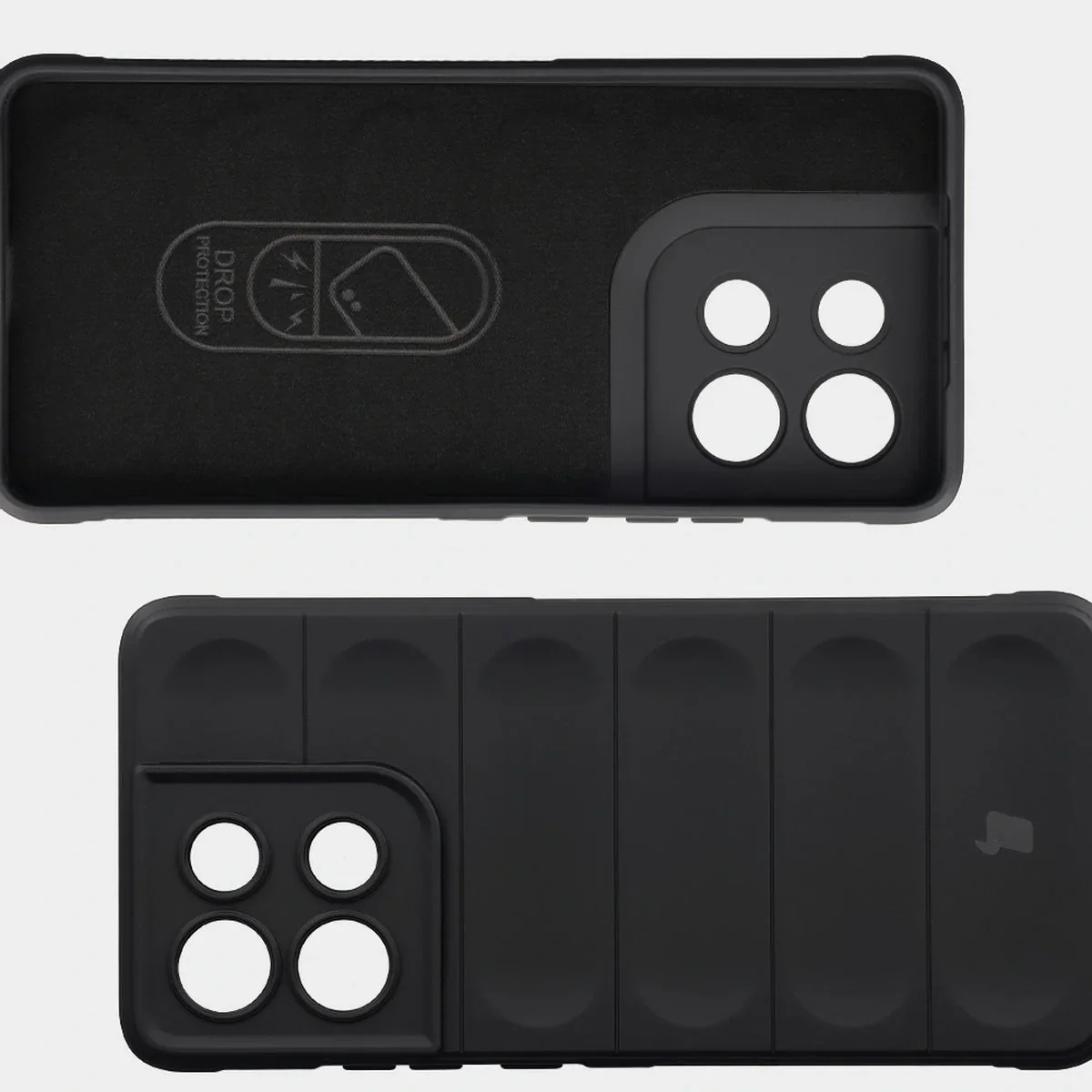 Robuste Handyhülle für Motorola Moto G86 5G, Bizon Case Tur, Schwarz - Image 6