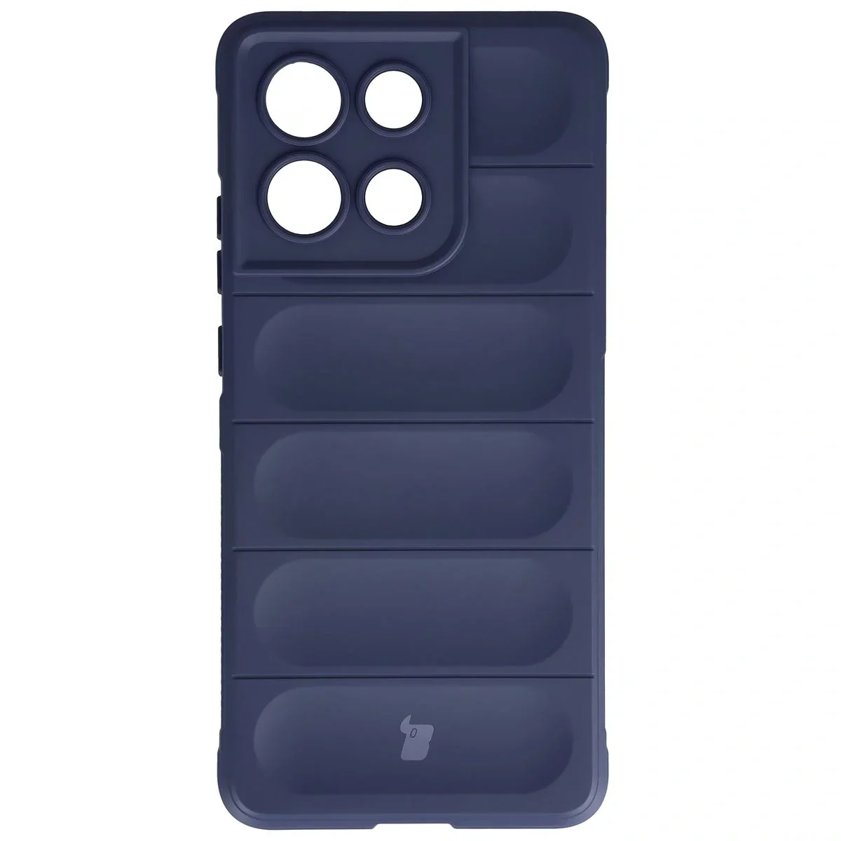 Robuste Handyhülle für Motorola Moto G86 5G / G86 Power 5G, Bizon Case Tur, Dunkelblau
