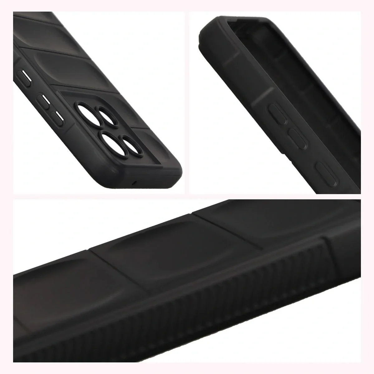 Robuste Handyhülle für Motorola Moto G86 Power 5G, Bizon Case Tur, Schwarz - Image 5