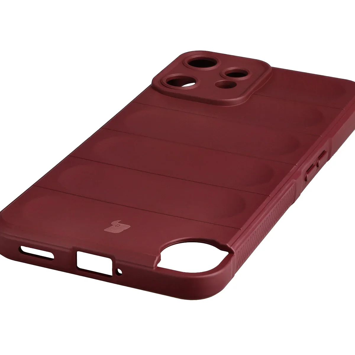 Robuste Handyhülle für Nothing CMF Phone 2 Pro, Bizon Case Tur, Burgunderrot - Image 3