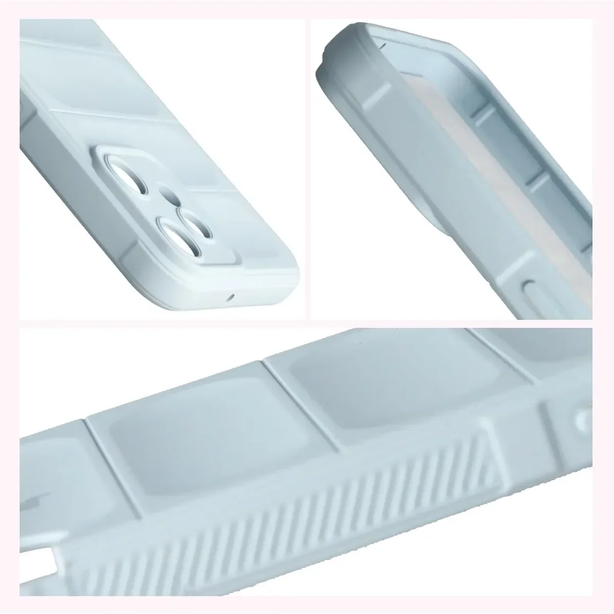 Robuste Handyhülle für Nothing CMF Phone 2 Pro, Bizon Case Tur, Hellblau - Image 7