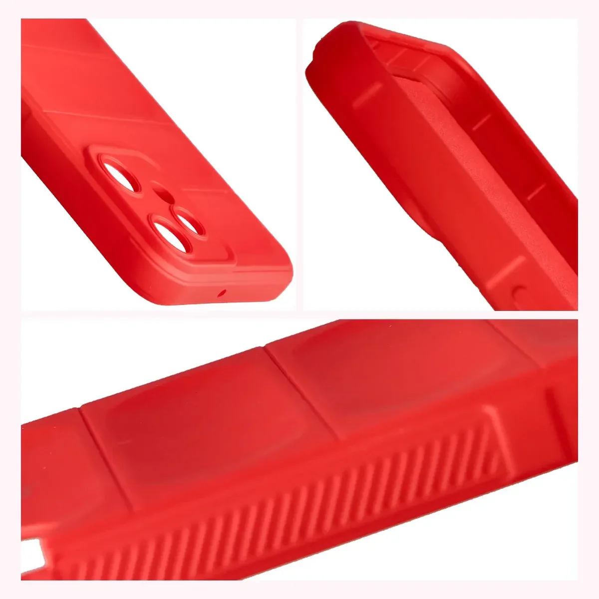 Robuste Handyhülle für Nothing CMF Phone 2 Pro, Bizon Case Tur, Rot - Image 7