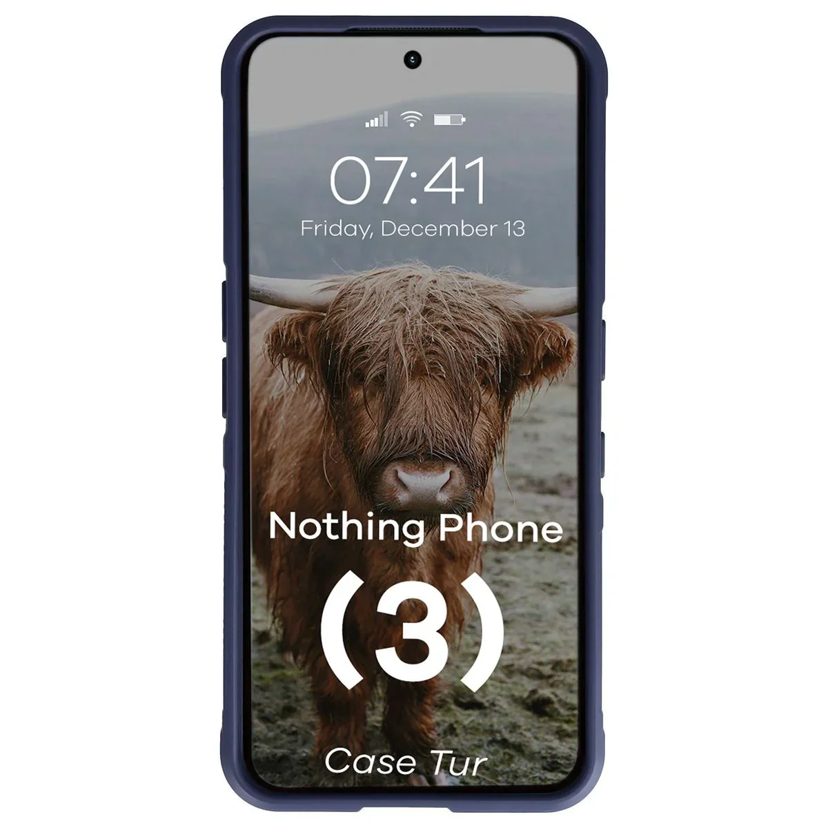 Robuste Handyhülle für Nothing Phone (3), Bizon Case Tur, Dunkelblau - Image 5
