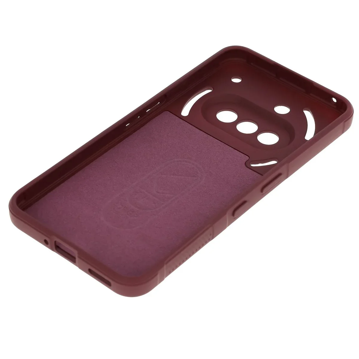Robuste Handyhülle für Nothing Phone (3a), Bizon Case Tur, Burgunderrot - Image 4