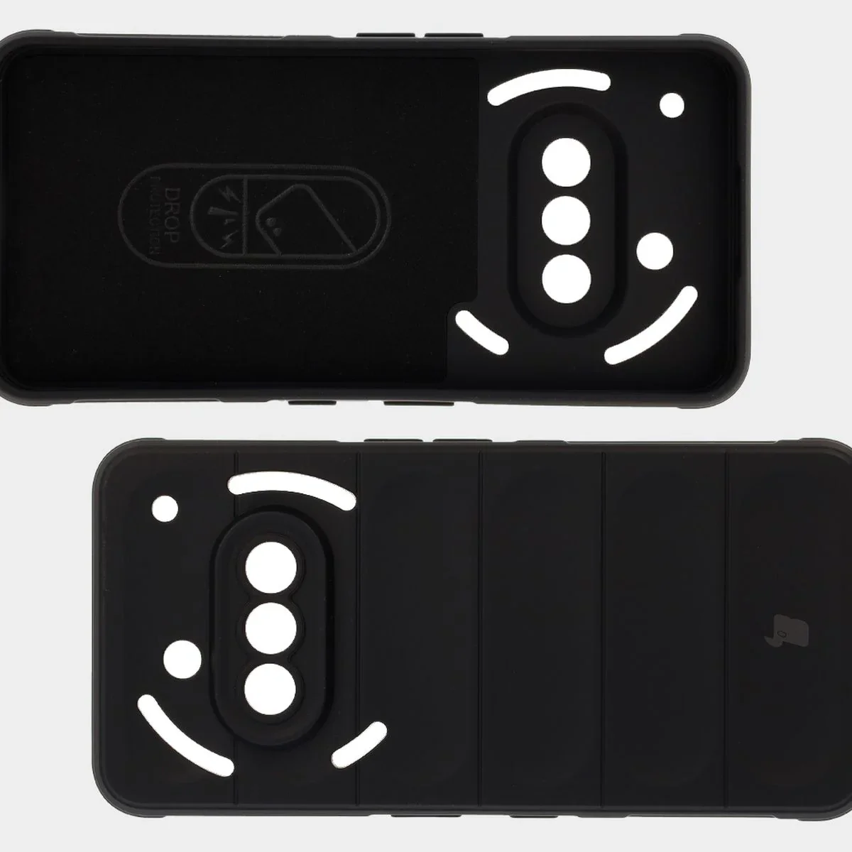 Robuste Handyhülle für Nothing Phone (3a), Bizon Case Tur, Schwarz - Image 6