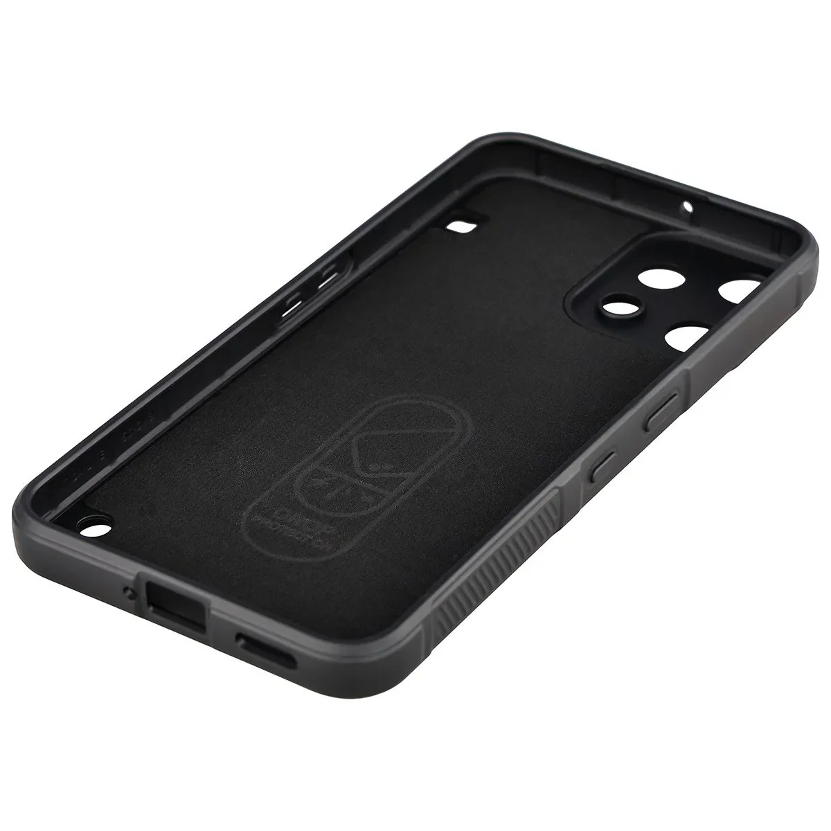 Robuste Handyhülle für Nothing Phone (3a) Lite, Bizon Case Tur, Schwarz - Image 3