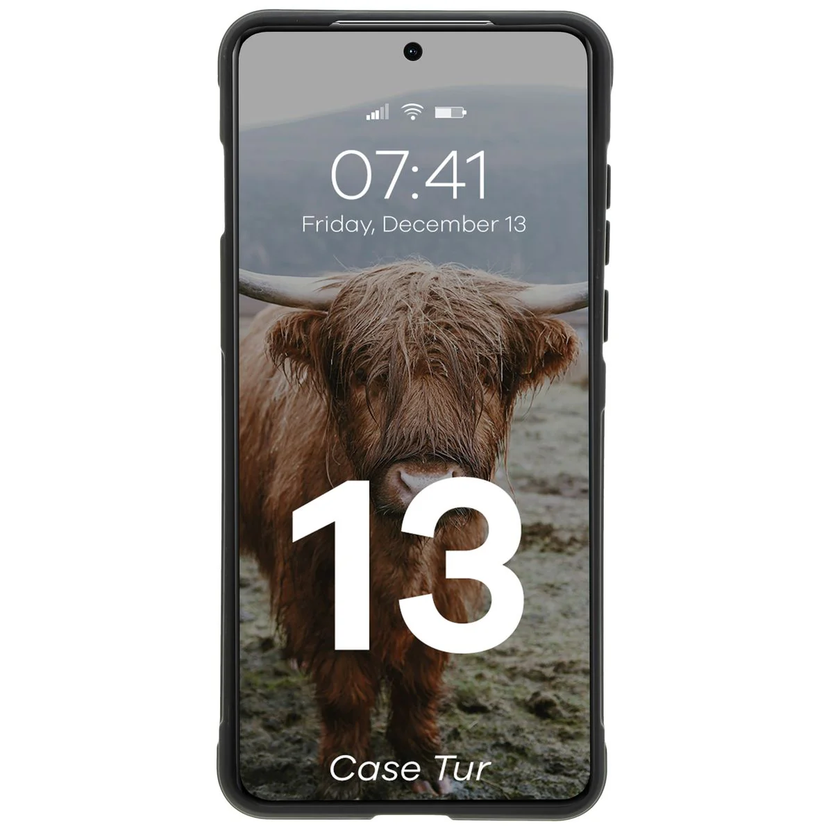 Robuste Handyhülle für OnePlus 13, Bizon Case Tur, Schwarz - Image 5