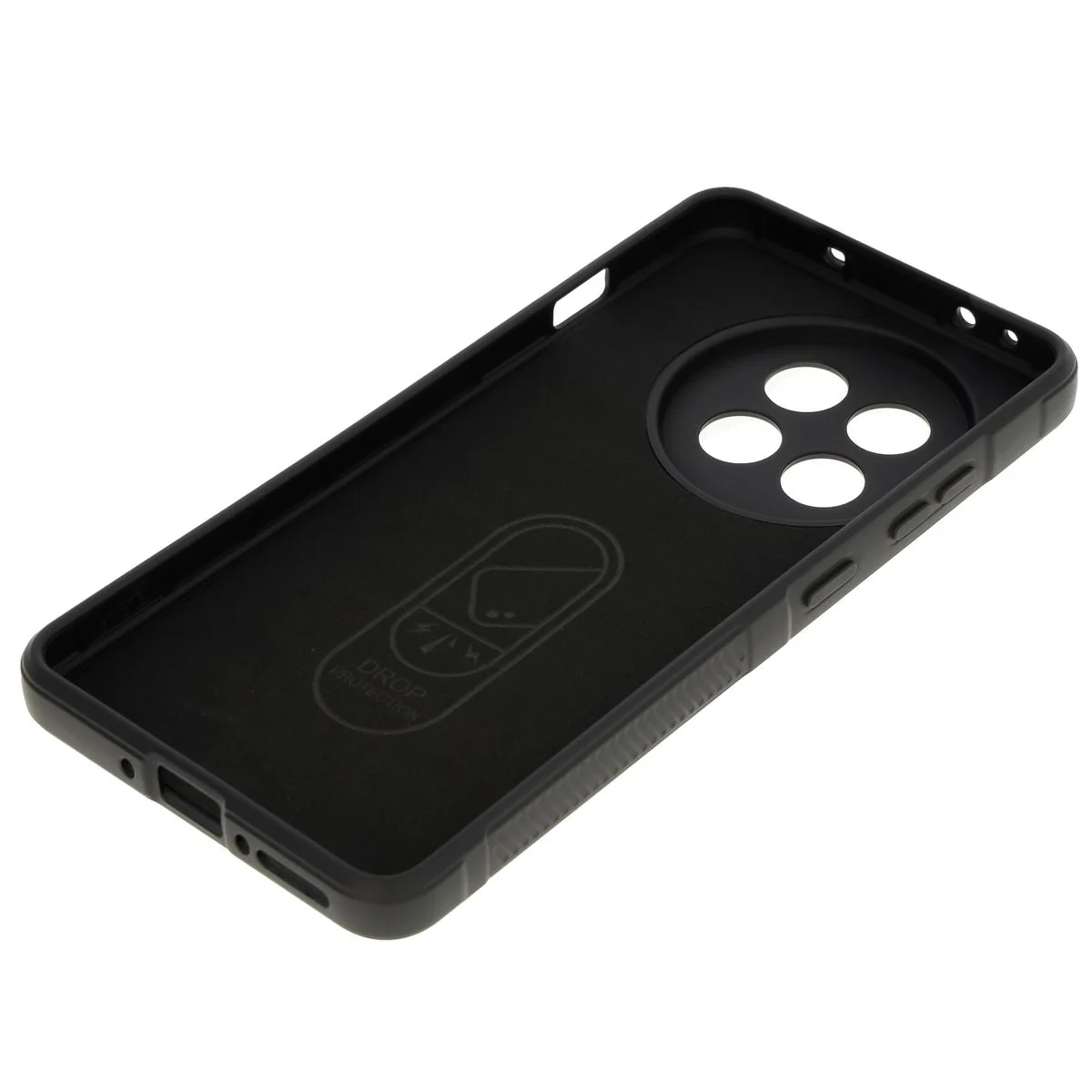 Robuste Handyhülle für OnePlus 13R, Bizon Case Tur, Schwarz - Image 4