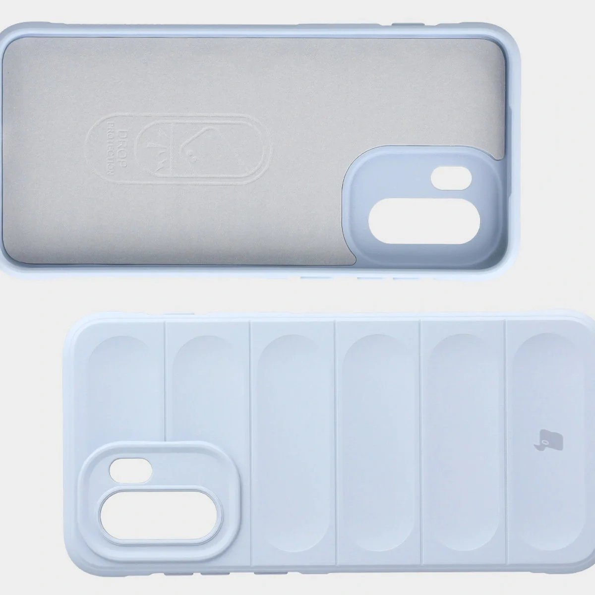 Robuste Handyhülle für OnePlus 15R, Bizon Case Tur, Hellblau - Image 6