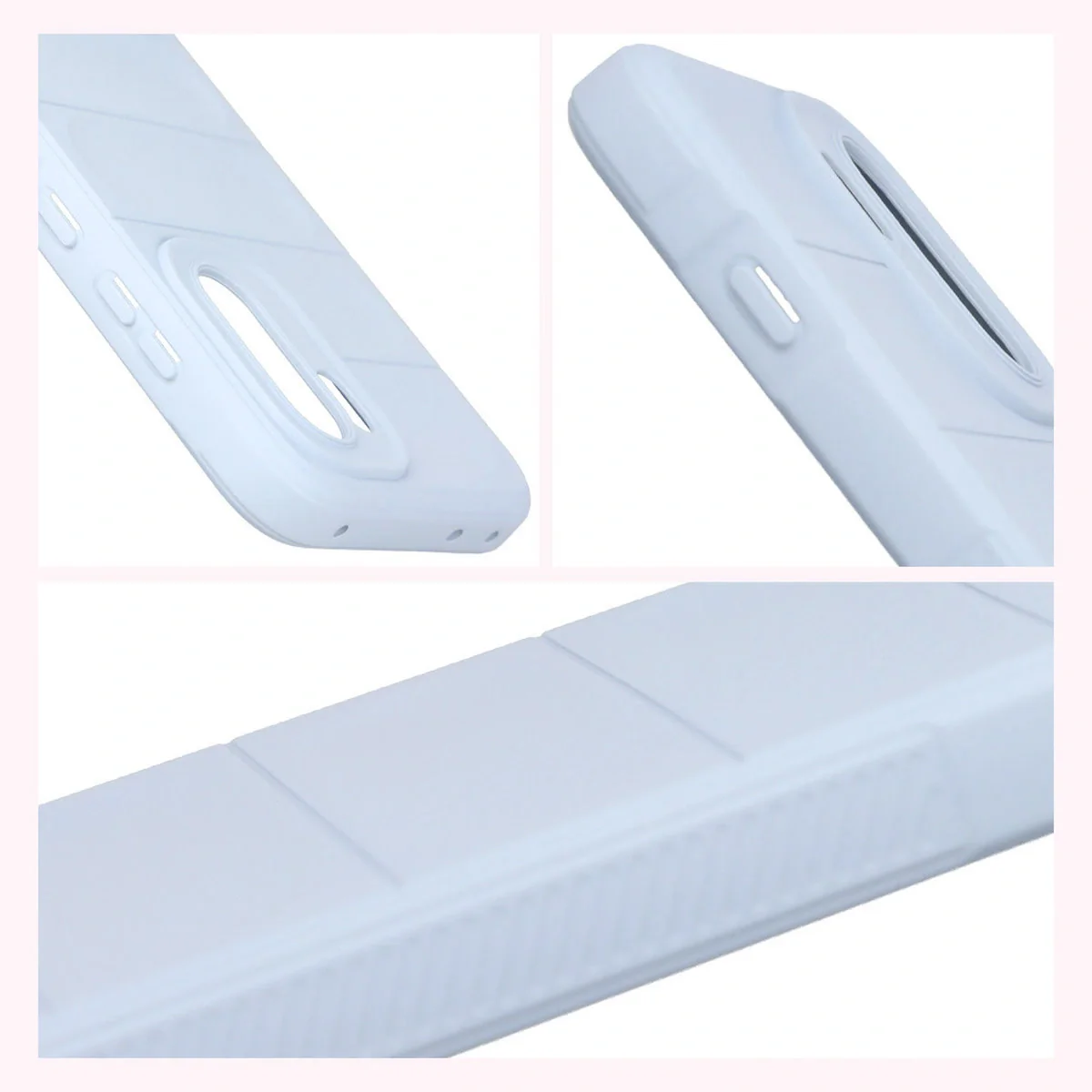 Robuste Handyhülle für OnePlus 15R, Bizon Case Tur, Hellblau - Image 7