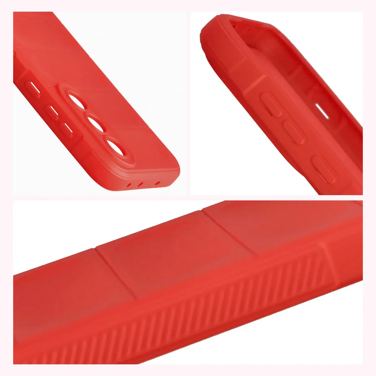 Robuste Handyhülle für OnePlus Nord 5, Bizon Case Tur, Rot - Image 7