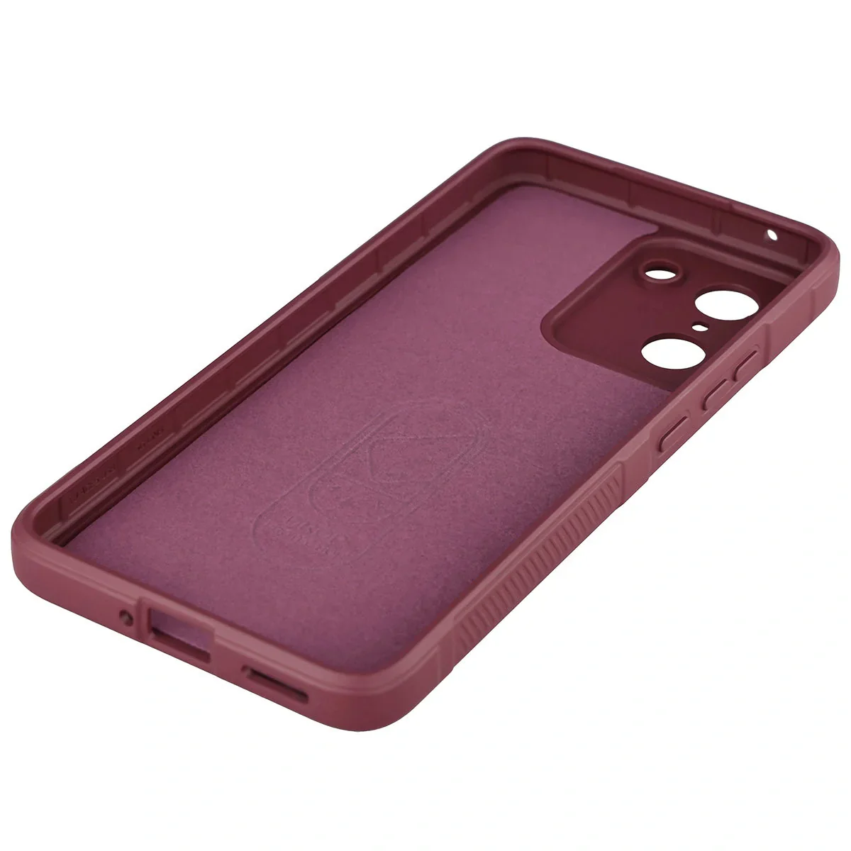 Robuste Handyhülle für OnePlus Nord CE5 5G, Bizon Case Tur, Burgunderrot - Image 4
