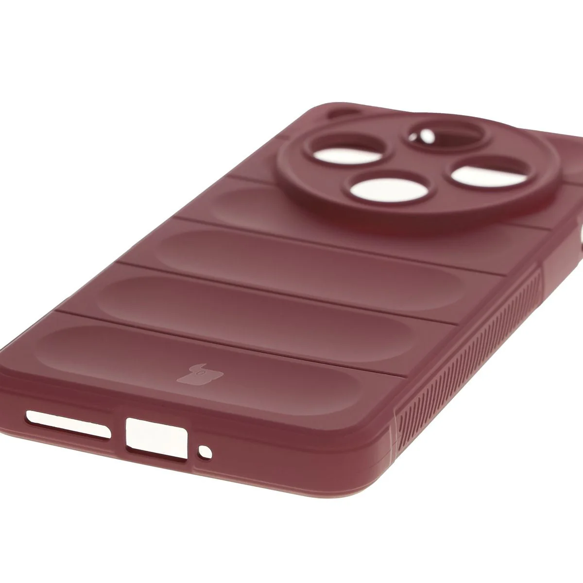 Robuste Handyhülle für Oppo Find X8 Pro, Bizon Case Tur, Burgunderrot - Image 3