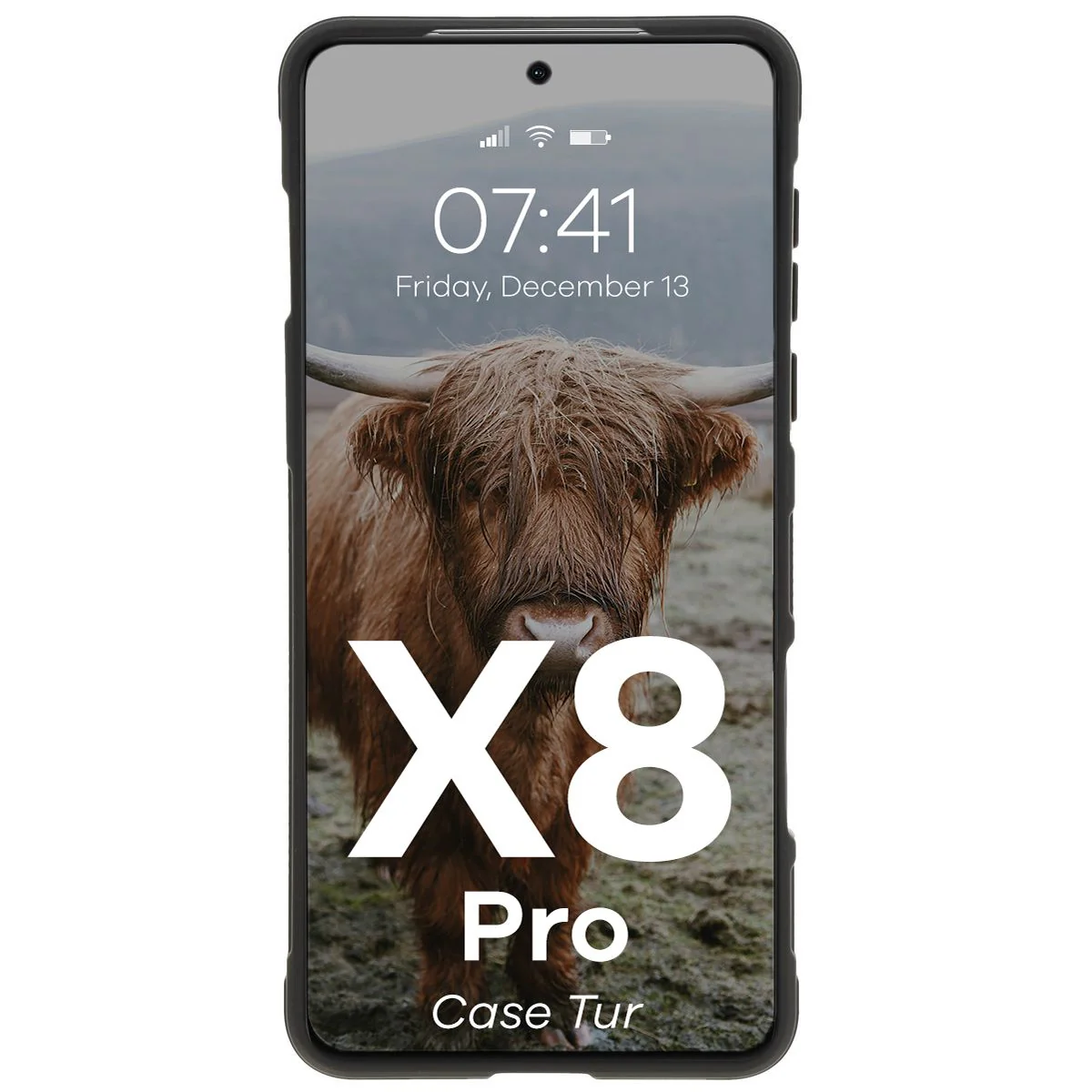 Robuste Handyhülle für Oppo Find X8 Pro, Bizon Case Tur, Schwarz - Image 5