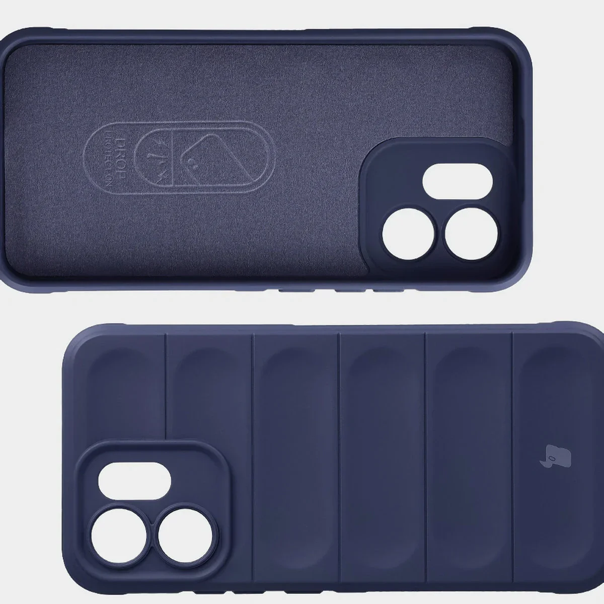 Robuste Handyhülle für Oppo Reno 14 F / 14 FS, Bizon Case Tur, Dunkelblau - Image 6