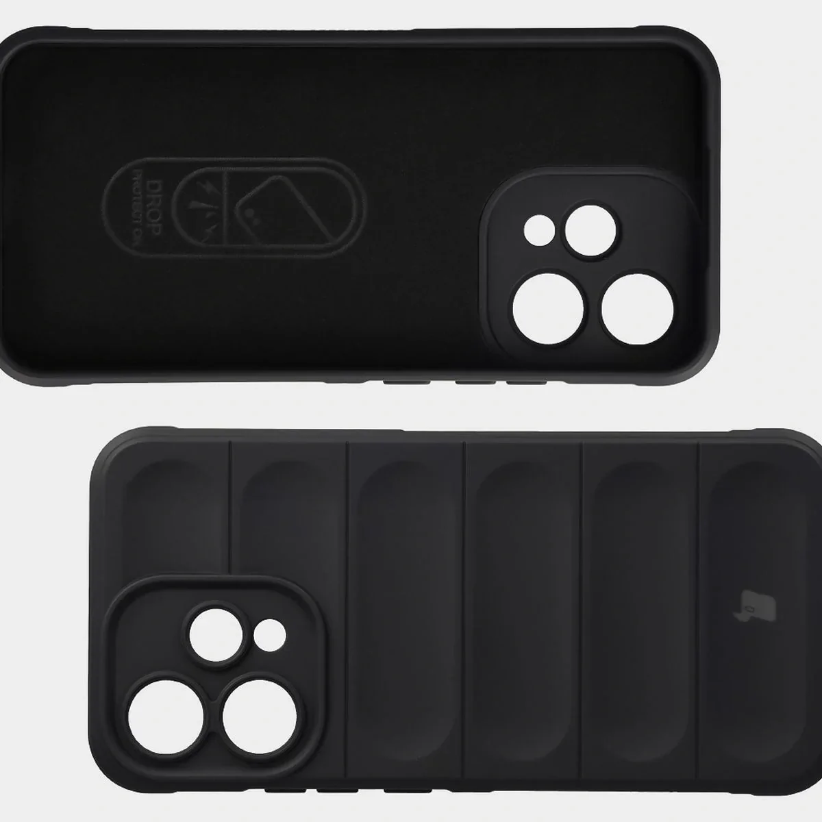 Robuste Handyhülle für Oppo Reno 15, Bizon Case Tur, Schwarz - Image 6