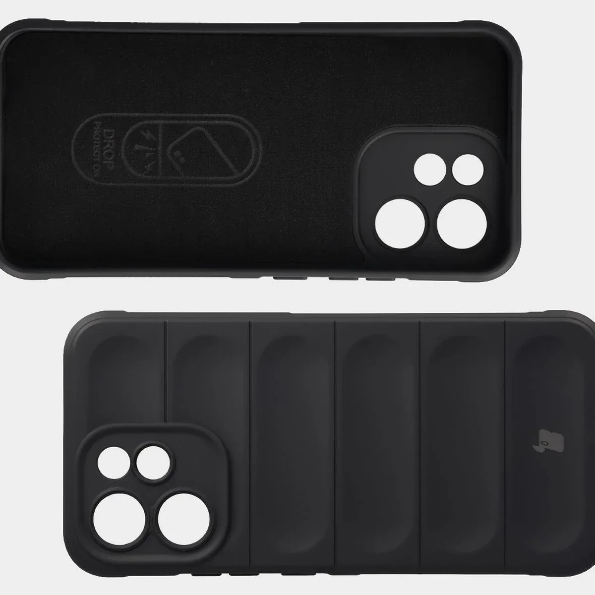 Robuste Handyhülle für Oppo Reno 15 F / FS, Bizon Case Tur, Schwarz - Image 6