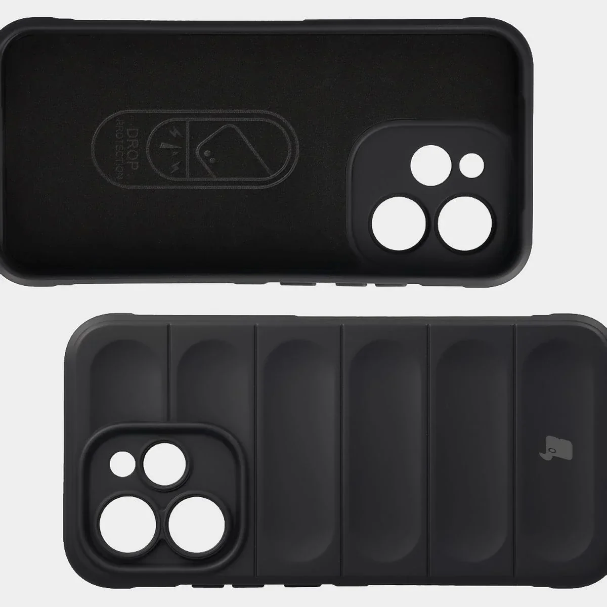 Robuste Handyhülle für Oppo Reno 15 Pro, Bizon Case Tur, Schwarz - Image 6