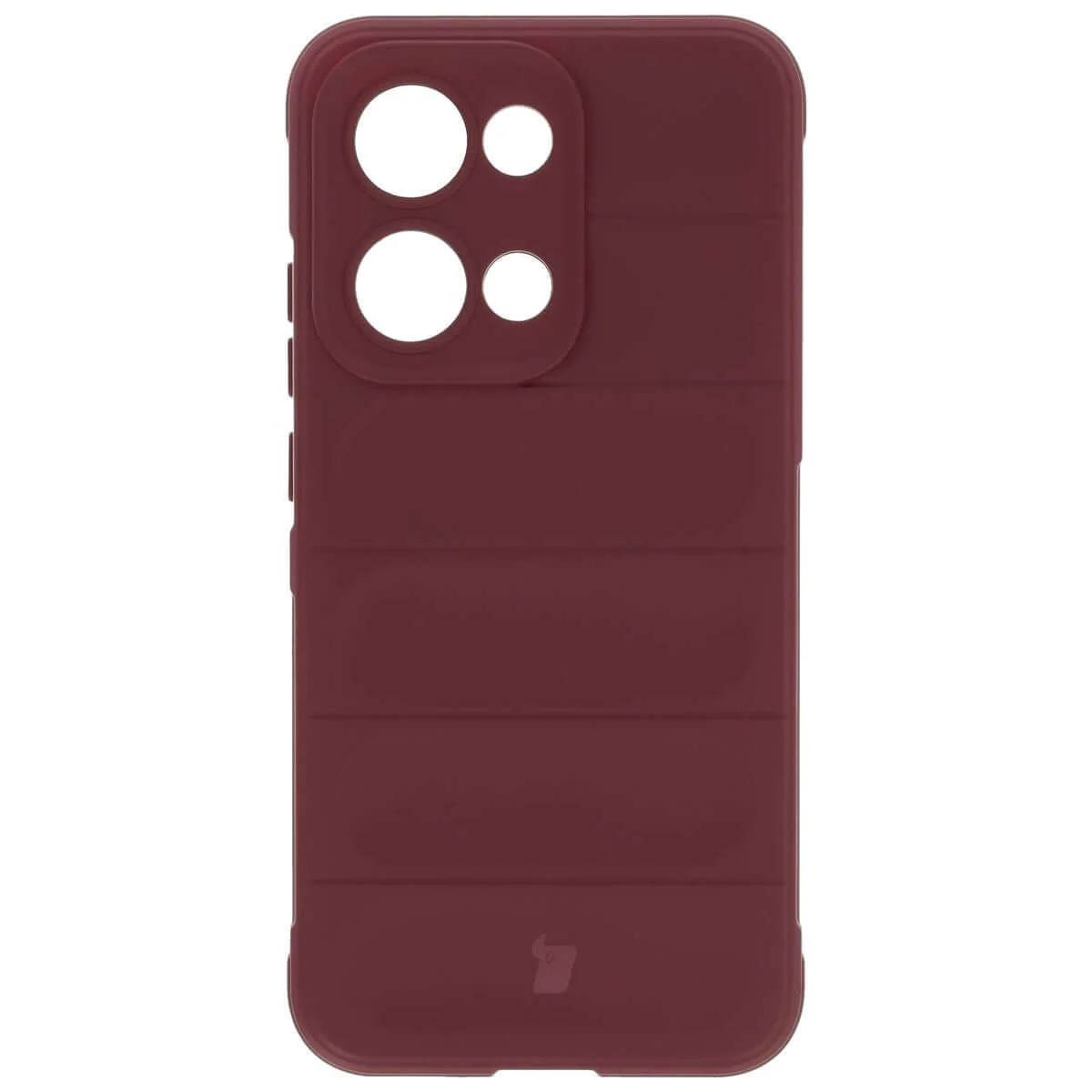 Robuste Handyhülle für Oppo Reno13, Bizon Case Tur, Burgunderrot - Image 2