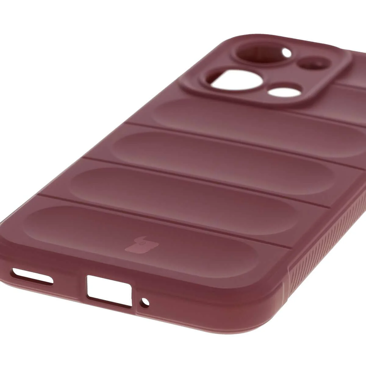 Robuste Handyhülle für Oppo Reno13, Bizon Case Tur, Burgunderrot - Image 3