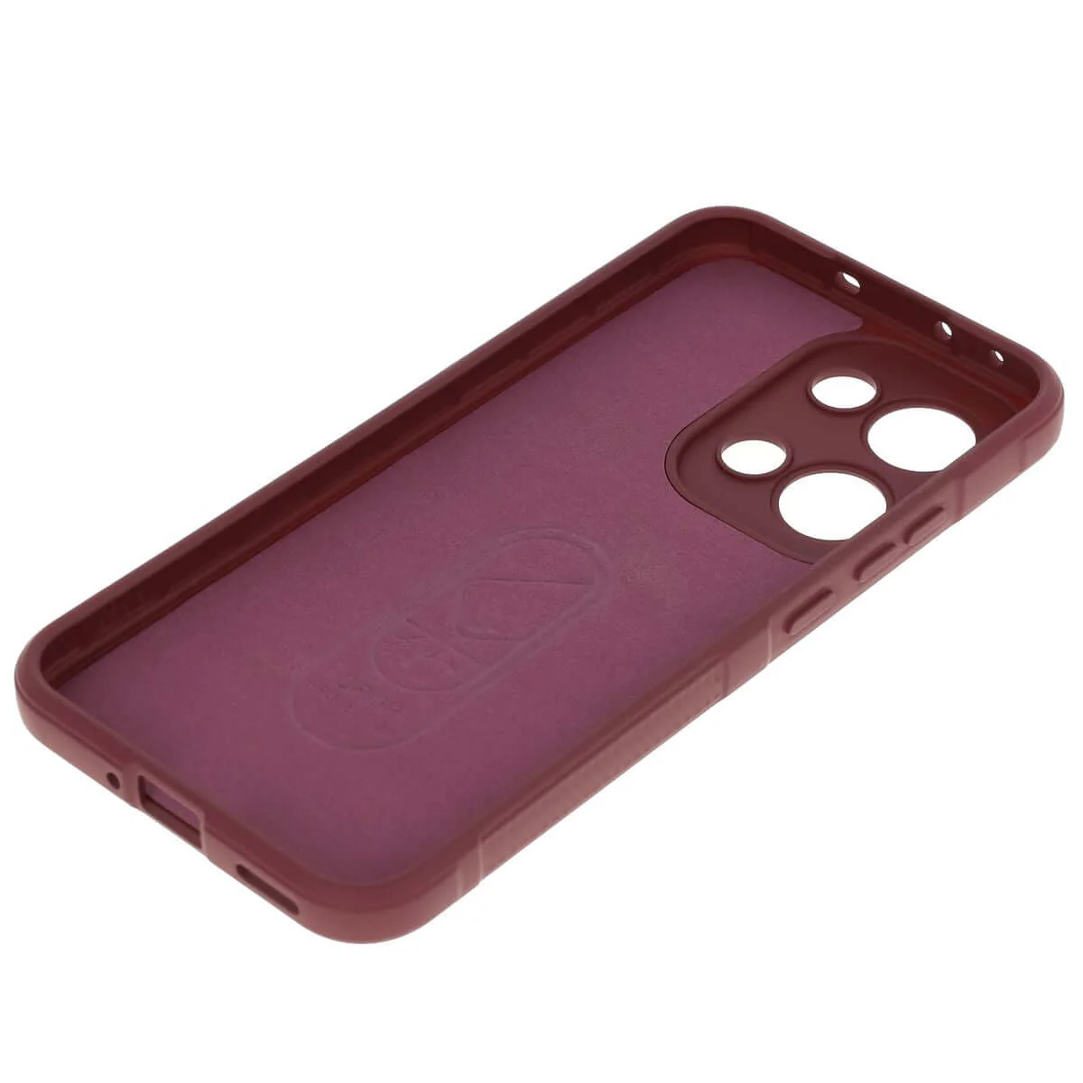 Robuste Handyhülle für Oppo Reno13, Bizon Case Tur, Burgunderrot - Image 4