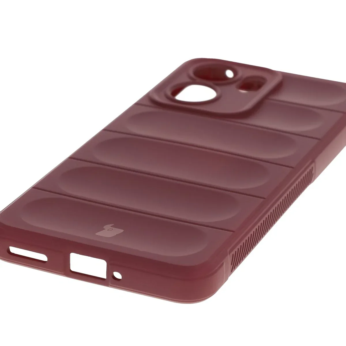 Robuste Handyhülle für Oppo Reno13 F, Bizon Case Tur, Burgunderrot - Image 3