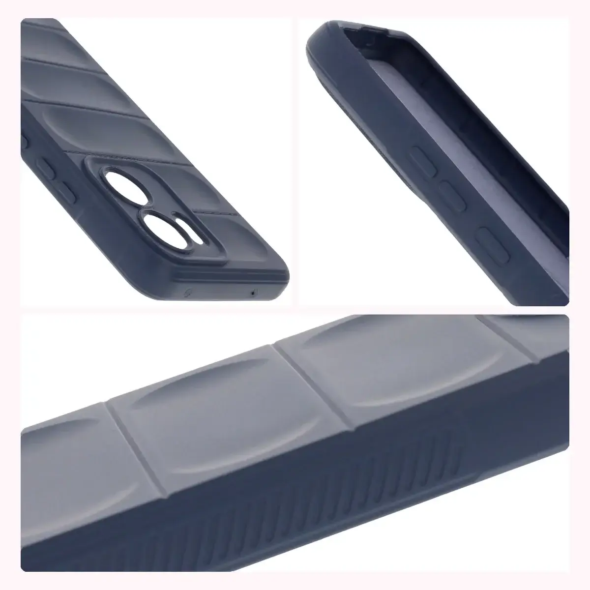 Robuste Handyhülle für Oppo Reno13 F, Bizon Case Tur, Dunkelblau - Image 7