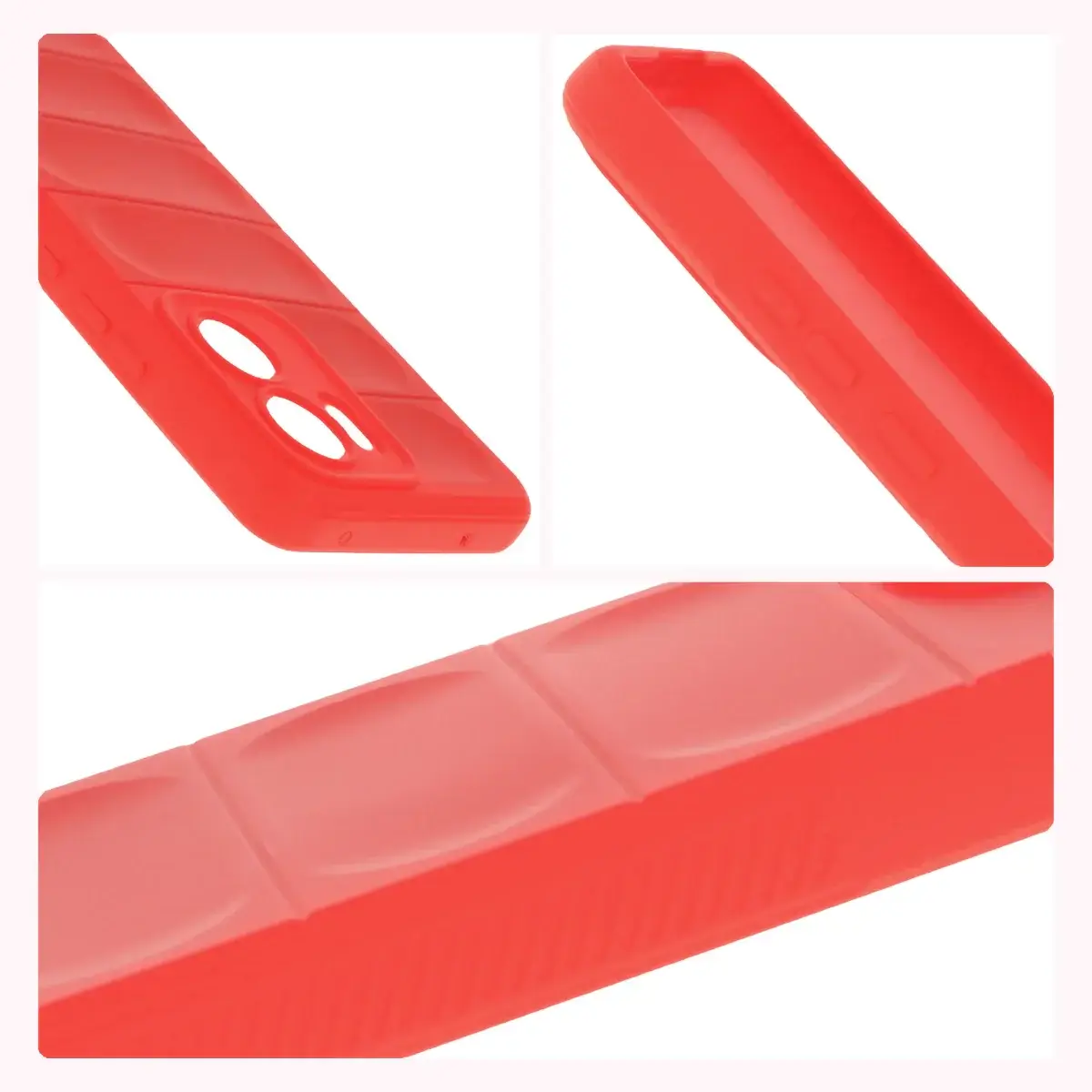 Robuste Handyhülle für Oppo Reno13 F, Bizon Case Tur, Rot - Image 7