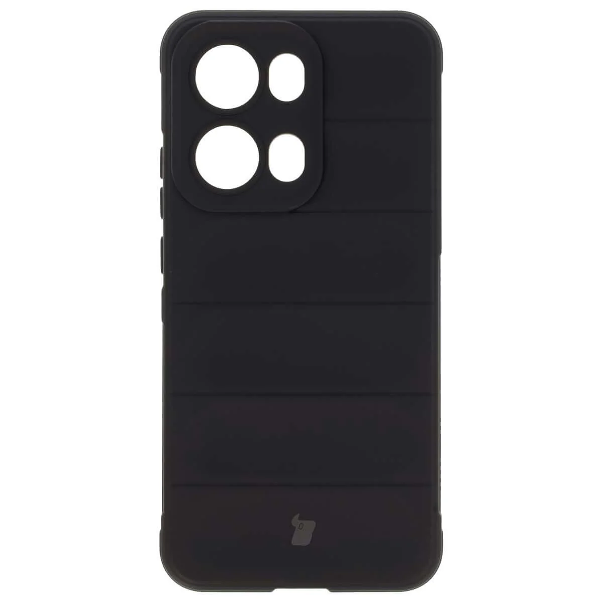 Robuste Handyhülle für Oppo Reno13 Pro, Bizon Case Tur, Schwarz - Image 2
