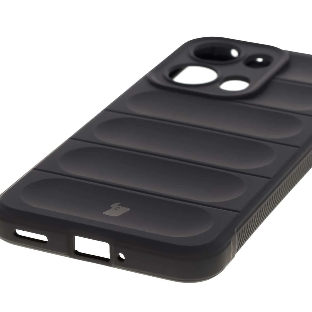 Robuste Handyhülle für Oppo Reno13 Pro, Bizon Case Tur, Schwarz - Image 3