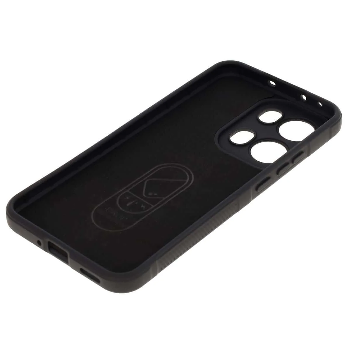 Robuste Handyhülle für Oppo Reno13 Pro, Bizon Case Tur, Schwarz - Image 4