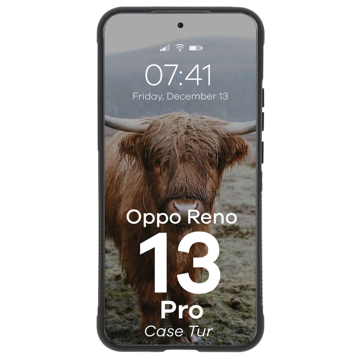 Robuste Handyhülle für Oppo Reno13 Pro, Bizon Case Tur, Schwarz - Image 5