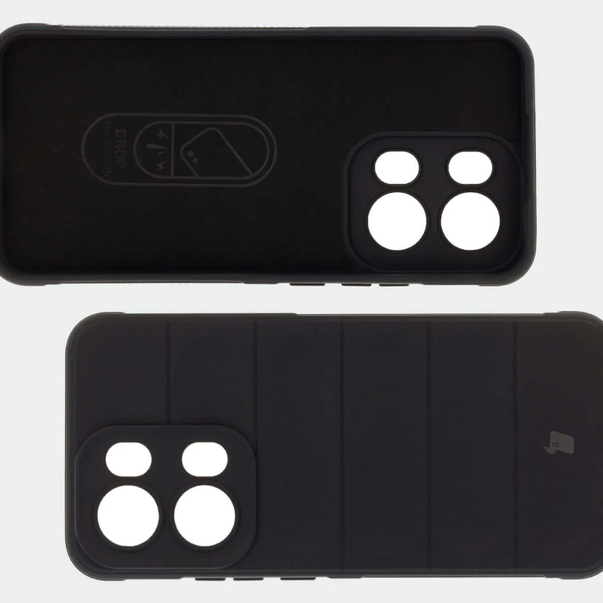 Robuste Handyhülle für Oppo Reno13 Pro, Bizon Case Tur, Schwarz - Image 6