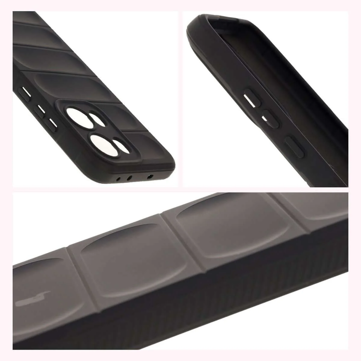 Robuste Handyhülle für Oppo Reno13 Pro, Bizon Case Tur, Schwarz - Image 7