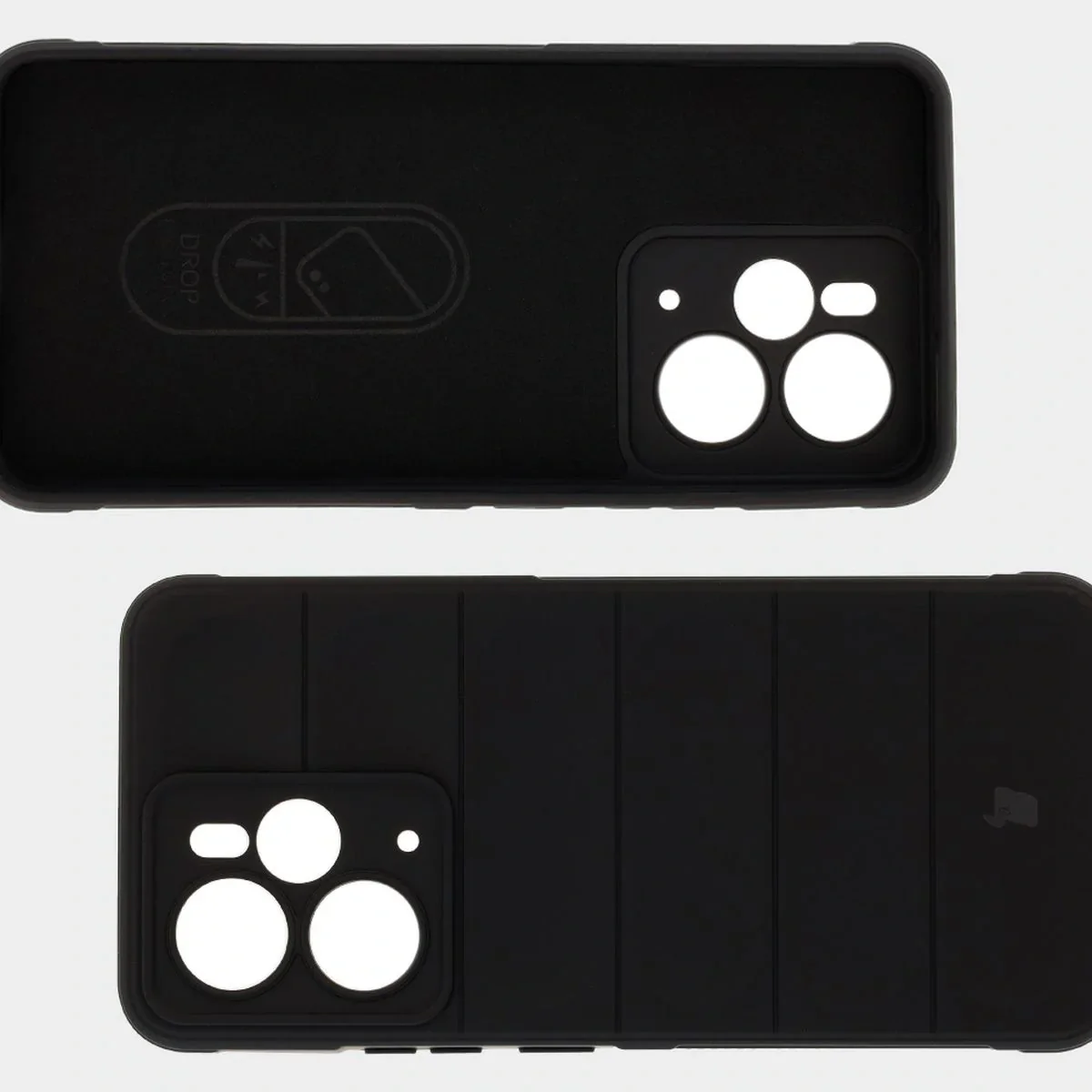 Robuste Handyhülle für Realme 14 5G, Bizon Case Tur, Schwarz - Image 6