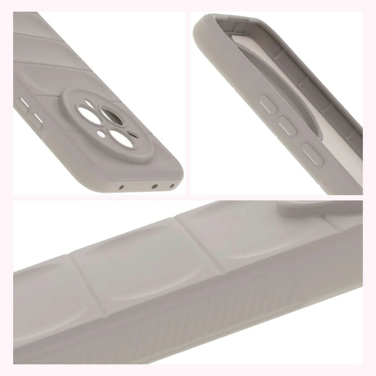 Robuste Handyhülle für Realme 14 Pro Plus 5G, Bizon Case Tur, Hellgrau - Image 7