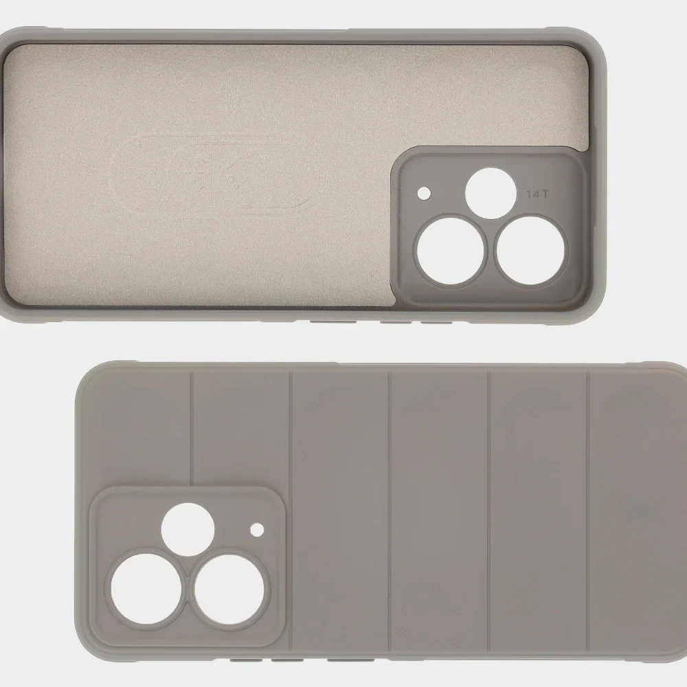 Robuste Handyhülle für Realme 14T 5G, Bizon Case Tur, Hellgrau - Image 6