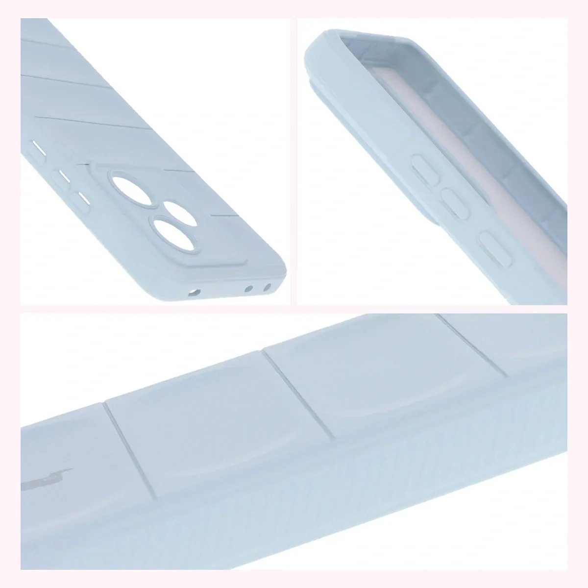 Robuste Handyhülle für Realme GT 7 / 7T, Bizon Case Tur, Hellblau - Image 7