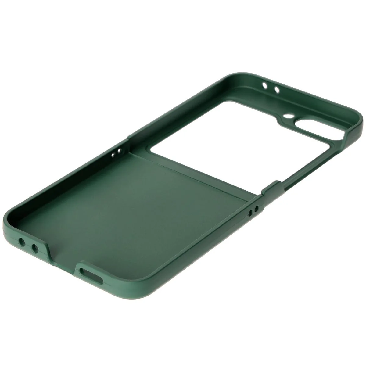 Robuste Handyhülle für Galaxy Z Flip7 FE / Z Flip6, Bizon Case Tur, Dunkelgrün - Image 5